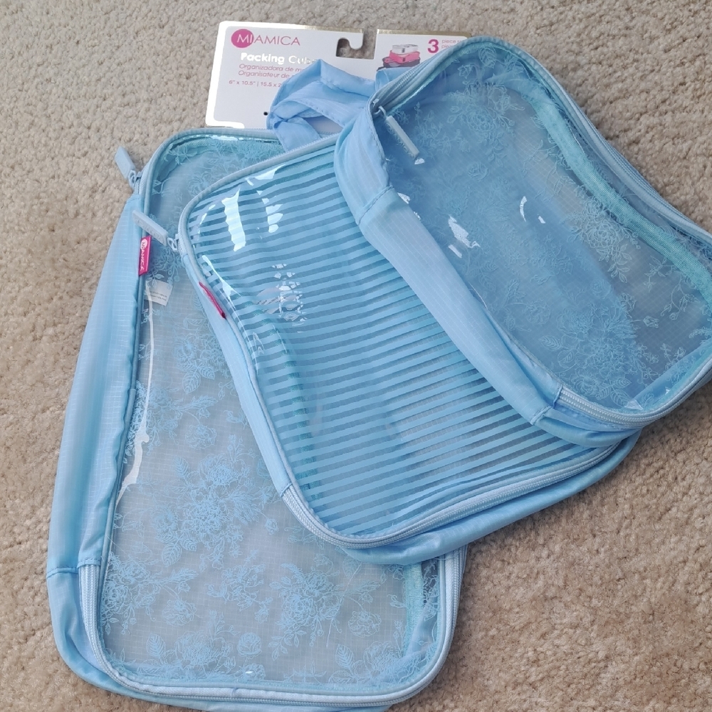 NEW! Packing Cubes Set Of 3